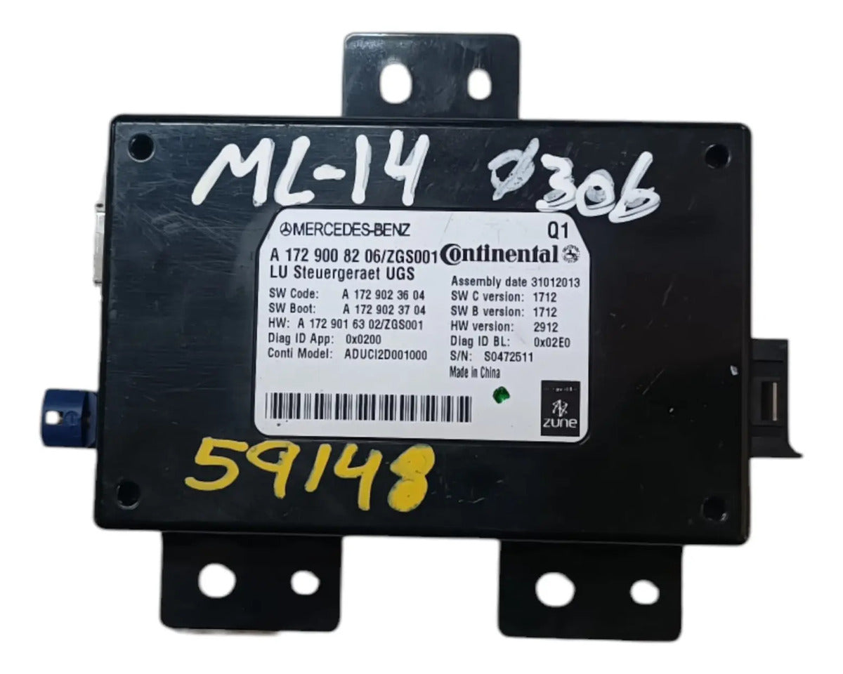 Modulo De Control De Interfaz Mercedes Benzclase Ml 2014