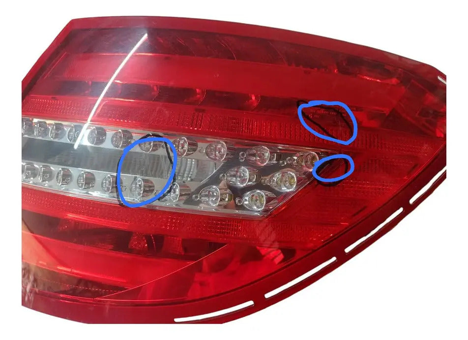 Calavera Mercedes Benz-clase C 2012 Derecho  D