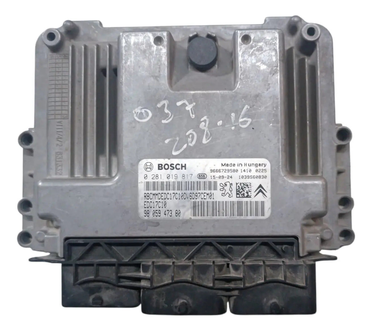 Computadora De Motor Peugeot 208 2013 76017 B