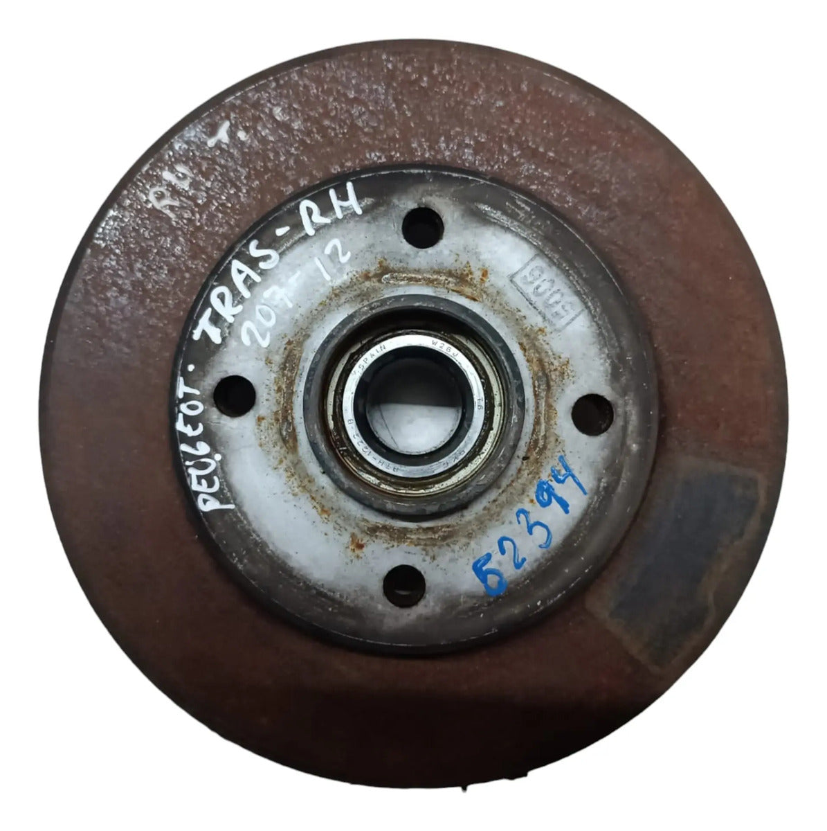 Disco Trasero Con Maza Peugeot207 2012