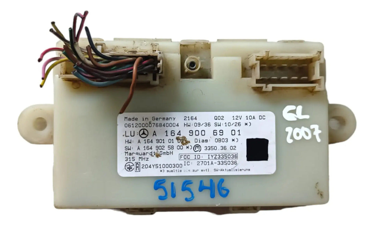 Modulo De Entrada Sin Llave Mercedes Benz Clase Gl 2007