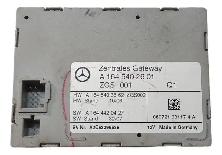 Modulo Zgs Mercedes Benzclase R 2009